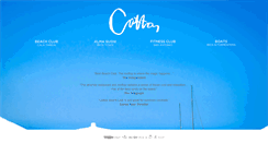 Desktop Screenshot of cottonbeachclub.com