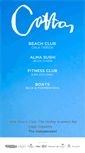 Mobile Screenshot of cottonbeachclub.com